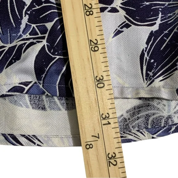 Jos A BANK hawaiian silk shirt L - Picture 6 of 6